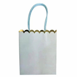 Elegant pastel paper bags for party gifts