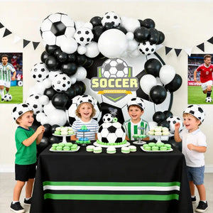 Football balloon arch party decoration