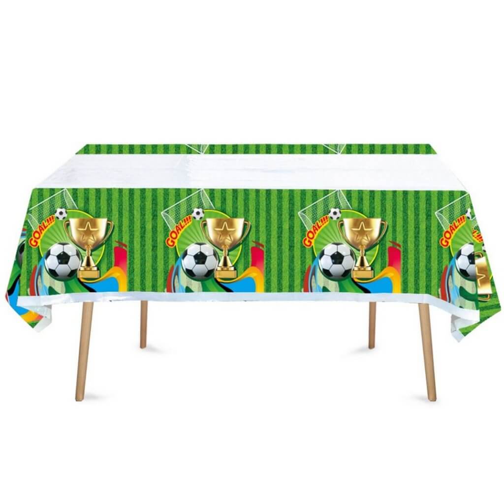 Soccer Goal Plastic Table Cover