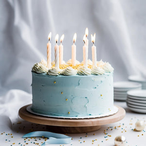 Sprinks Duck Egg Blue Gel Colour on cake