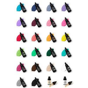 sprinks gel food colour 15ml bottle colour chart