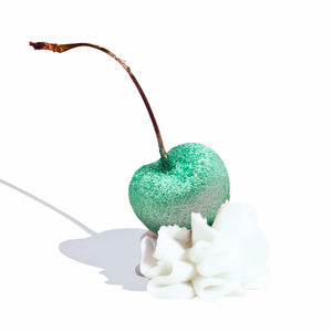 Edible Green Glitter for Cocktails and Desserts