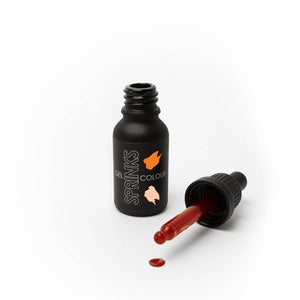 Sprinks gel colour dropper bottle sunset orange