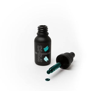 Sprinks gel colour dropper bottle teal
