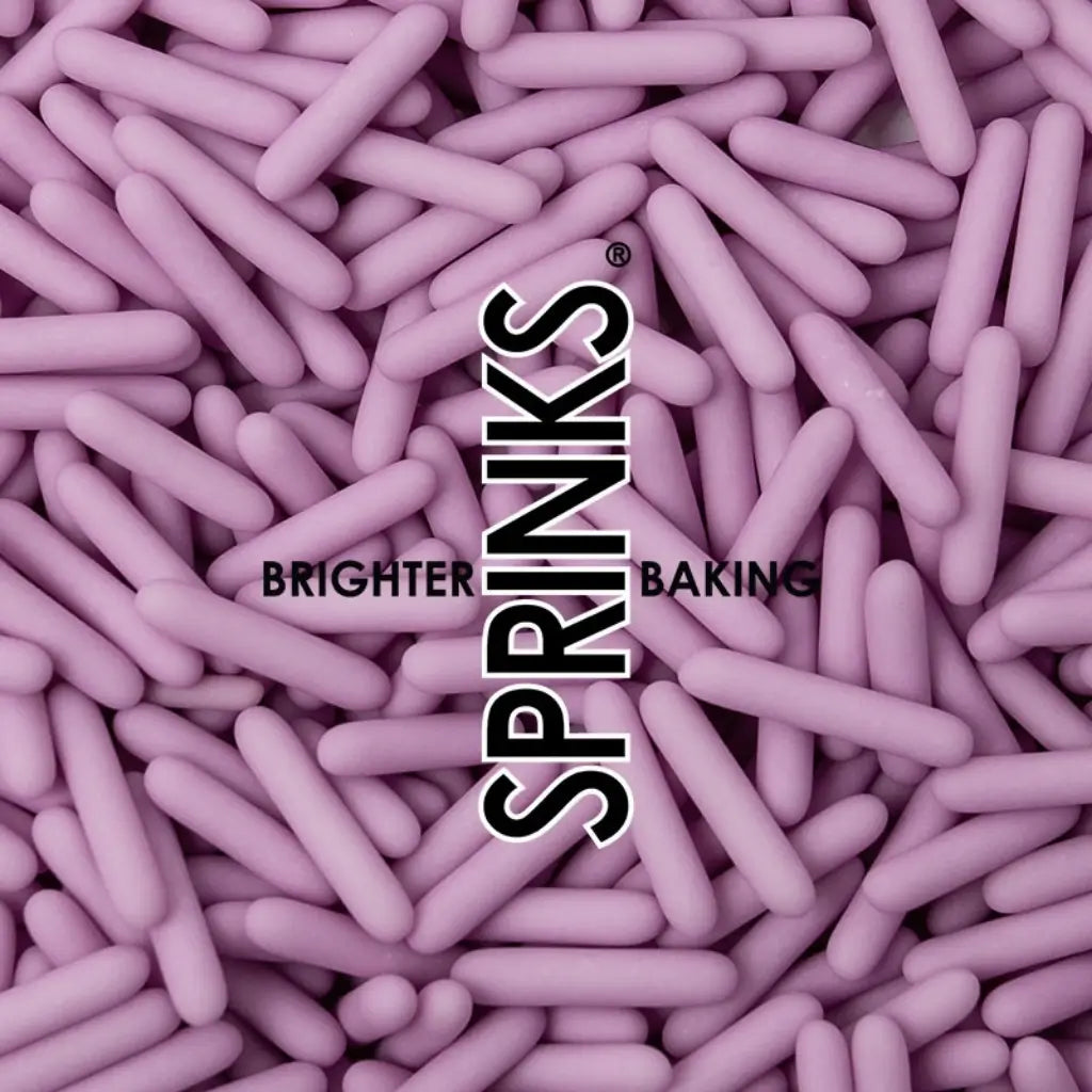 Sprinks lilac rod sprinkles for baking decorations