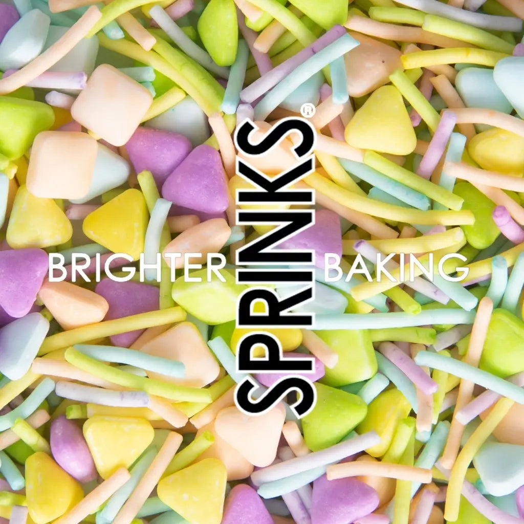 matte pastel trio Sprinkles for birthday, baby shower, and spring cakes
