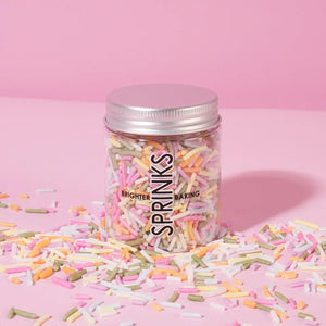 Sprinks Sugar Free Natural Coloured Pastel Rainbow Jimmies 60g