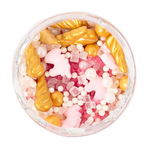 Sprinks unicorn themed cake decorations