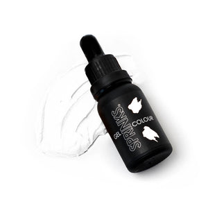 Sprinks white gel food colouring 15ml bottle
