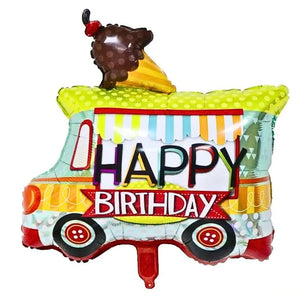 Colourful ice cream van balloon for kids birthday party