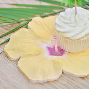 Hawaiian Tiki Tropical Flower Paper Party Napkins 16pk