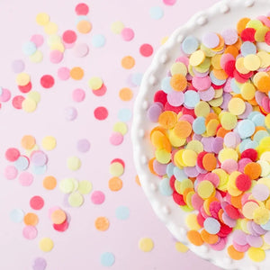 pastel rainbow mix confetti cake sprinkles mix