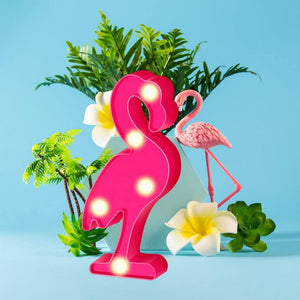 Hot Pink Flamingo LED Light
