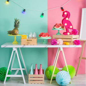 Hot Pink Flamingo LED Light