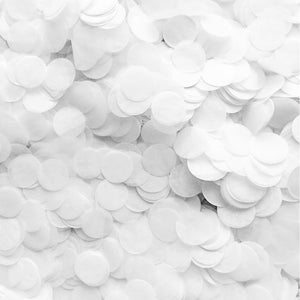 Round White Circle Tissue Paper Party Confetti Table Scatters