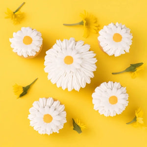 Sprinks daisy icing decorations edible cake toppers