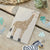 Wild Jungle Giraffe Shaped Paper Napkins 16pk