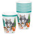 Woodland Animal Paper Cups 266ml 8pk