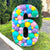 100cm Jumbo Balloon Mosaic Number Frame - Number 6