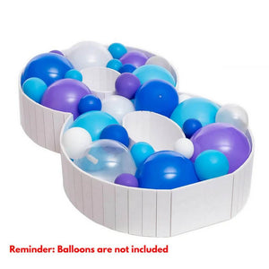 100cm Jumbo Balloon Mosaic Number Frame - Number 8