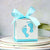 Baby Footprint Baby Shower Favour Box 10 Pack - Blue