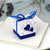 Love Heart Baby Shower Favour Box 10 Pack - Dark Blue
