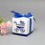 Navy Blue Pram Baby Shower Favour Box 10 Pack