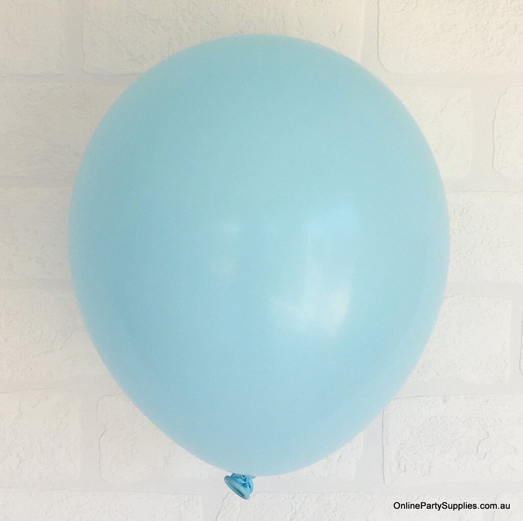 12" 3.2g Thickened Baby Blue Latex Party Balloon Bouquet (10 pieces)