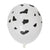 12" Cow Print White Latex Balloon 10 Pack