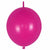 12 Inch 2.8g Thickened Helium Quality Linking Balloons - Fuchsia