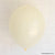 12" 3.2g Thickened Ivory Light Yellow Latex Party Balloon Bouquet (10 pieces)