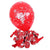 12 Inch Red Merry Christmas Santa Claus Printed Latex Balloon - Christmas Party Decorations