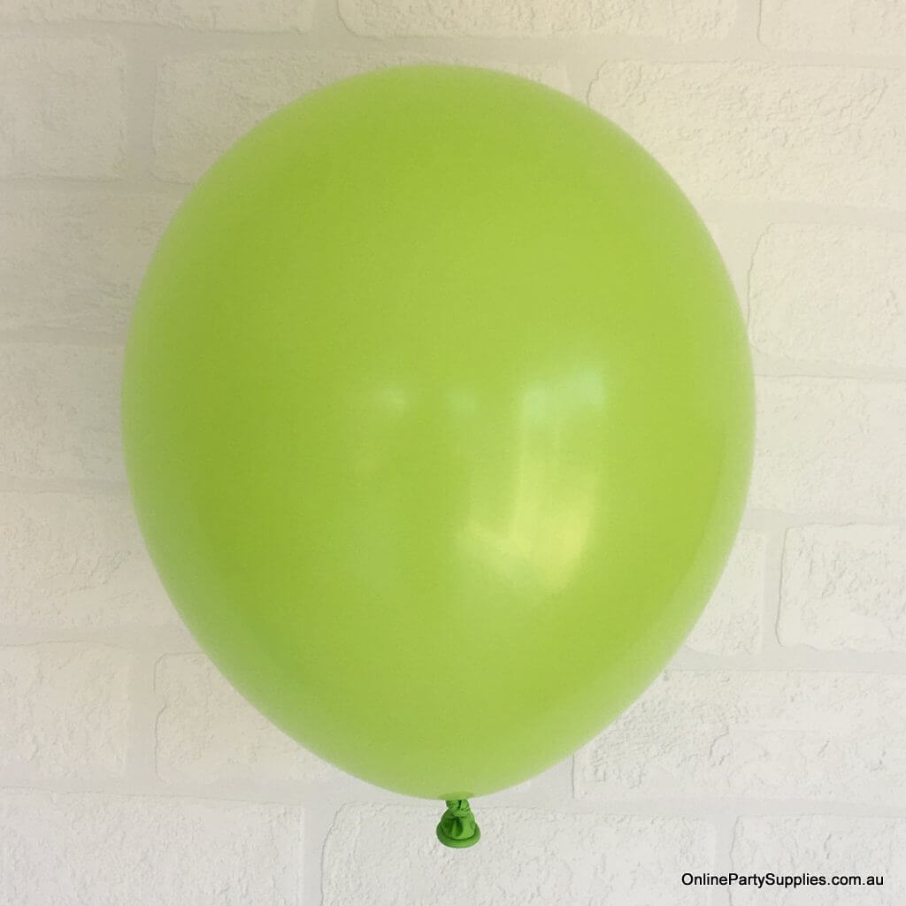 12" 3.2g Thickened Lime Green Latex Party Balloon Bouquet (10 pieces)