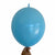 12" Latex Linking Tail Balloon 10 Pack - Pastel Blue