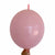 12 Inch 3.2g Thickened Helium Quality Linking Tail Balloons - Pastel Pink