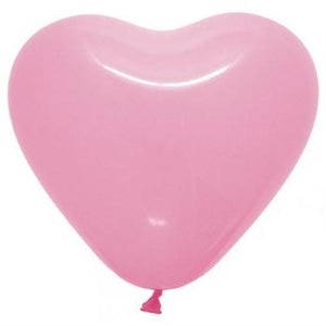 12 Inch Helium Quality Pink Heart Balloon Bouquet - Wedding Party Decorations