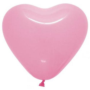 12 Inch Helium Quality Pink Heart Balloon Bouquet - Wedding Party Decorations