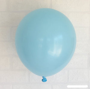 Online Party Supplies 12 inch 3.2g thickened baby blue colour latex balloon pack of 10