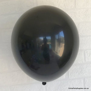 12 Inch Premium Quality Pearl Black Latex Balloon Bouquet Pack of 10