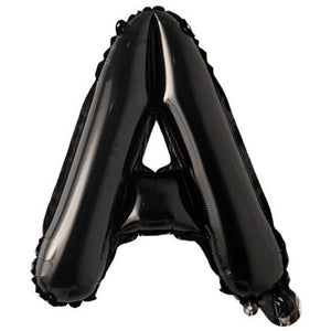 16 inch black alphabet letter a Foil Balloon
