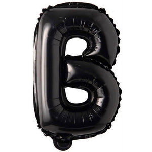 16 inch black alphabet letter b Foil Balloon