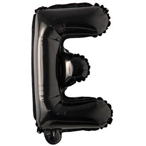 16 inch black alphabet letter e Foil Balloon