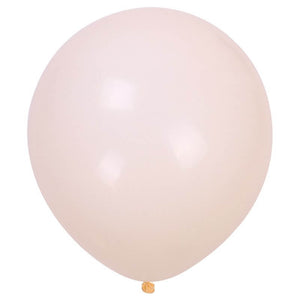 18" Vintage Retro Colour Latex Balloon - ivory