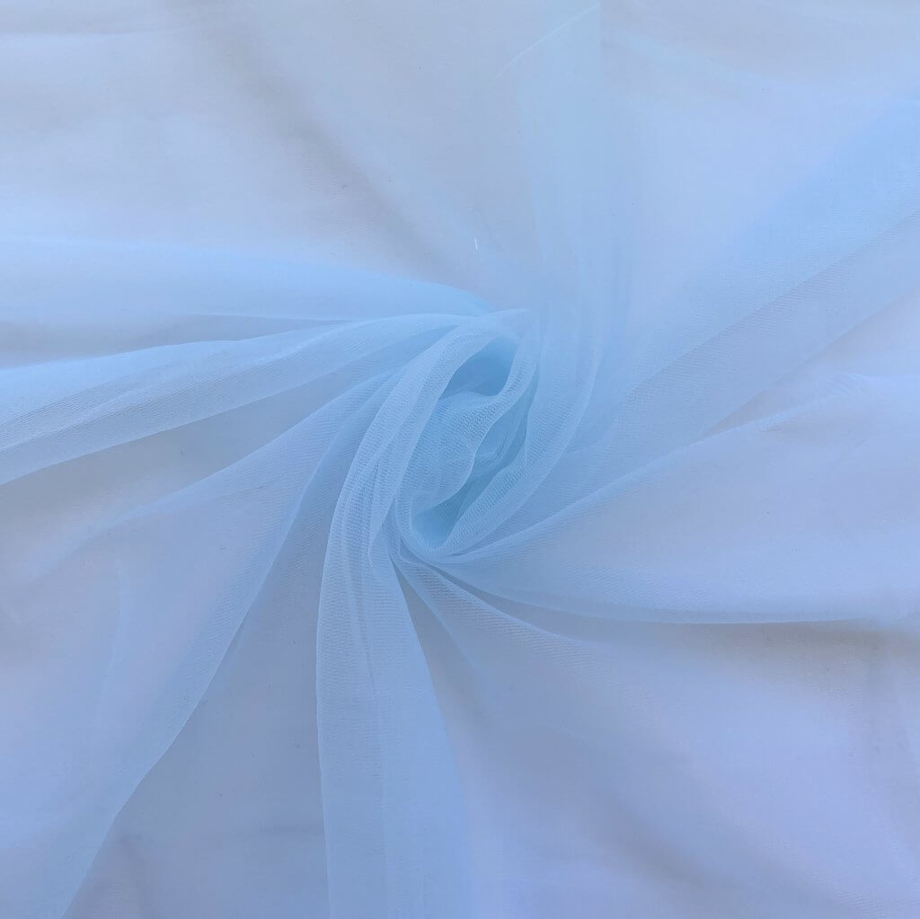 Baby Blue Soft Tulle Tutu Fabric - 1m x 1.5m