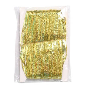 1m x 2m Online Party Supplies Australia Laser Glitter Gold Tinsel Foil Fringe Rain Curtain