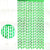 1m x 2m PENIS Shimmer Tinsel Foil Fringe Curtain - Metallic Green