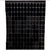 1m x 2m Square Shimmer Tinsel Foil Fringe Curtain - Black