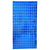 1m x 2m Laser Glitter SQUARE Shimmer Foil Fringe Curtain - Blue