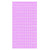 1m x 2m SQUARE Macaron Tinsel Foil Fringe Curtain - Purple