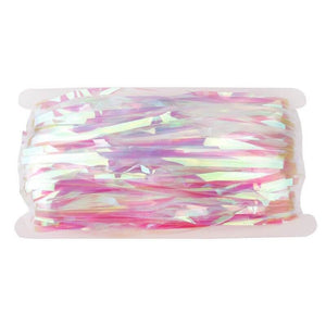 1m x 2m Online Party Supplies Australia white iridescent Tinsel Foil Fringe Rain Curtain